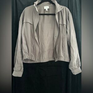 Nine West Draped Bomberp Jacket